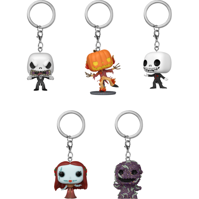 Funko Pocket Pop! Keychain - The Nightmare Before Christmas - Mystery (Single Unit)