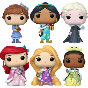 Funko Pop! Disney: Princess - Holiday - Bundle (Set of 6)