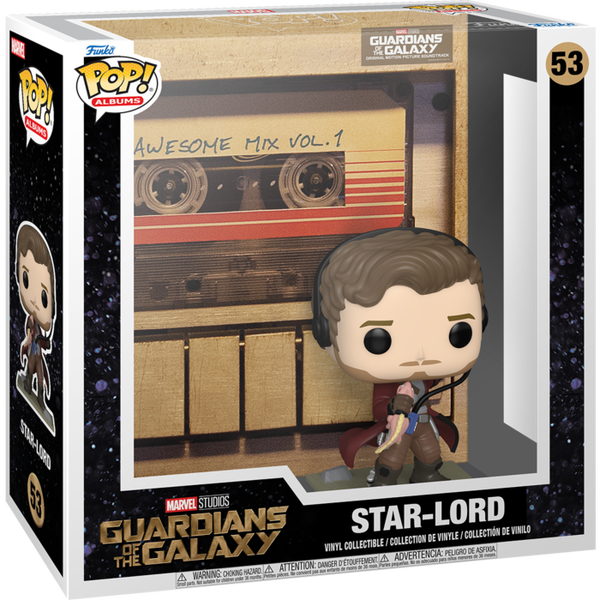 Funko Pop! Guardians Of The Galaxy – Star Lord Mixed Tape Box Lunch  Exclusive #155 - Kaboom Collectibles