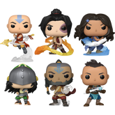 Funko Pop! Avatar Aang: The Last Airbender - Aang, Zuko, Katara, Toph, Tagah & Sokka - Bundle (Set of 6)