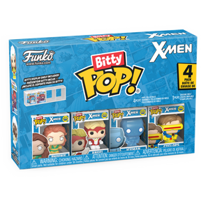 Funko Bitty Pop! X-Men - Phoenix, Angel, Iceman & Cyclops - 4-Pack