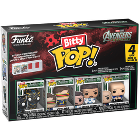 Funko Bitty Pop! Avengers: Doomsday - Black Panther (Shuri), Cyclops, Mister Fantastic & Professor X - 4-Pack