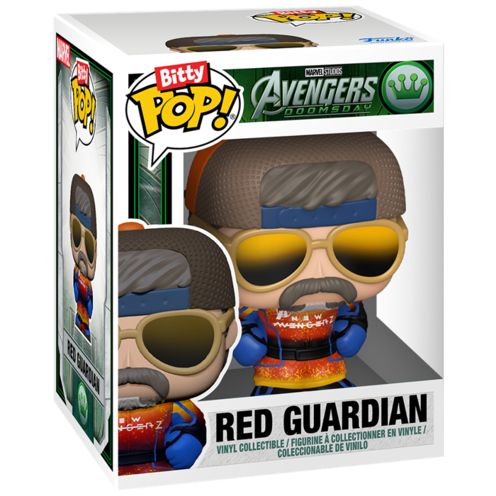 Funko Bitty Pop! Tower - Avengers: Doomsday - Red Guardian and Avengers