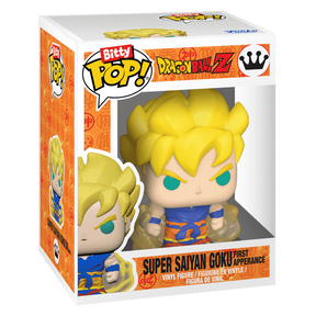 Funko Bitty Pop! Dragon Ball Z - Super Saiyan Goku First Appearance with Keychain Case Accessory