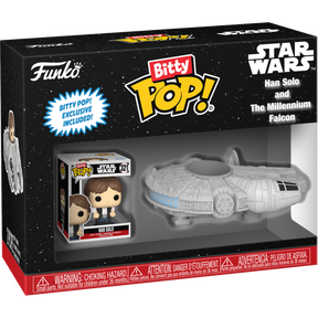 Funko Pop! Rides - Star Wars - Han Solo & The Millennium Falcon Bitty #321