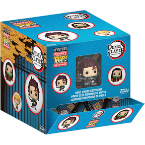 Funko Pocket Pop! Keychain - Demon Slayer - Mystery (Display of 12)