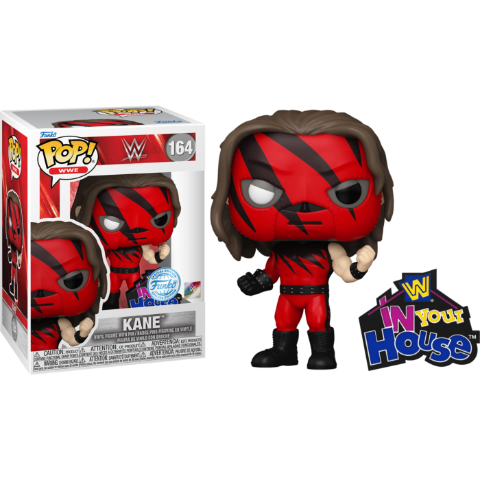 Funko Pop! WWE - Kane with Enamel Pin #164