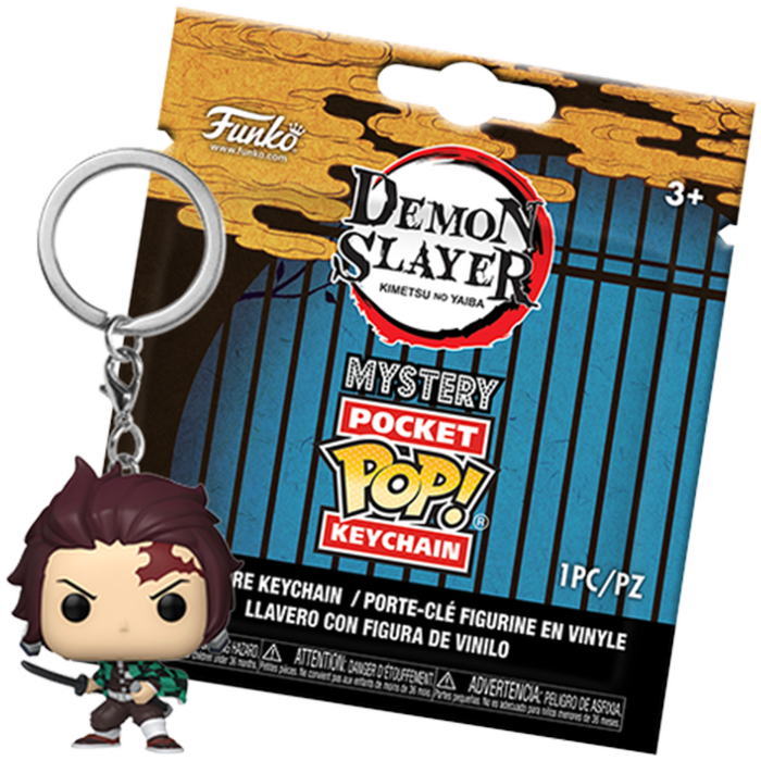 Funko Pocket Pop! Keychain - Demon Slayer - Mystery (Display of 12)