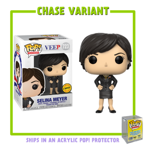 Funko Pop! Veep - Selina Meyer - in Acrylic with Pop! Protector #723 -Chase Variant