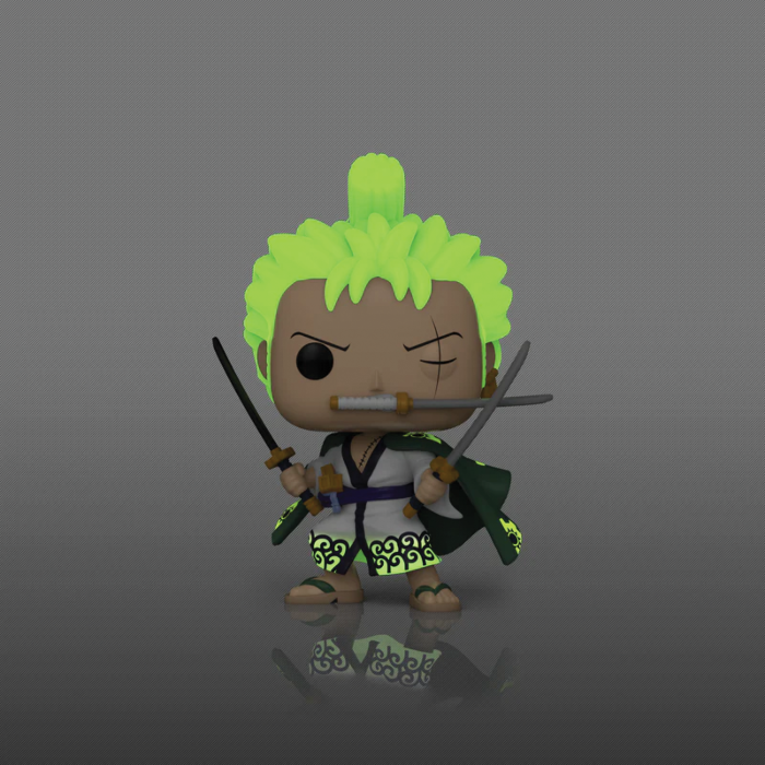 Funko Pop! One Piece - Roronoa Zoro with Swords Glow in the Dark #923