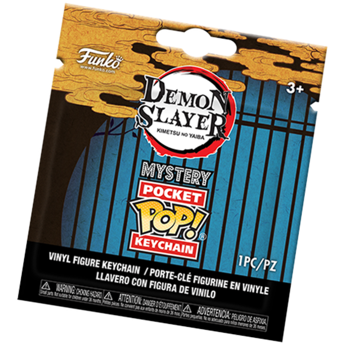 Funko Pocket Pop! Keychain - Demon Slayer - Mystery (Display of 12)