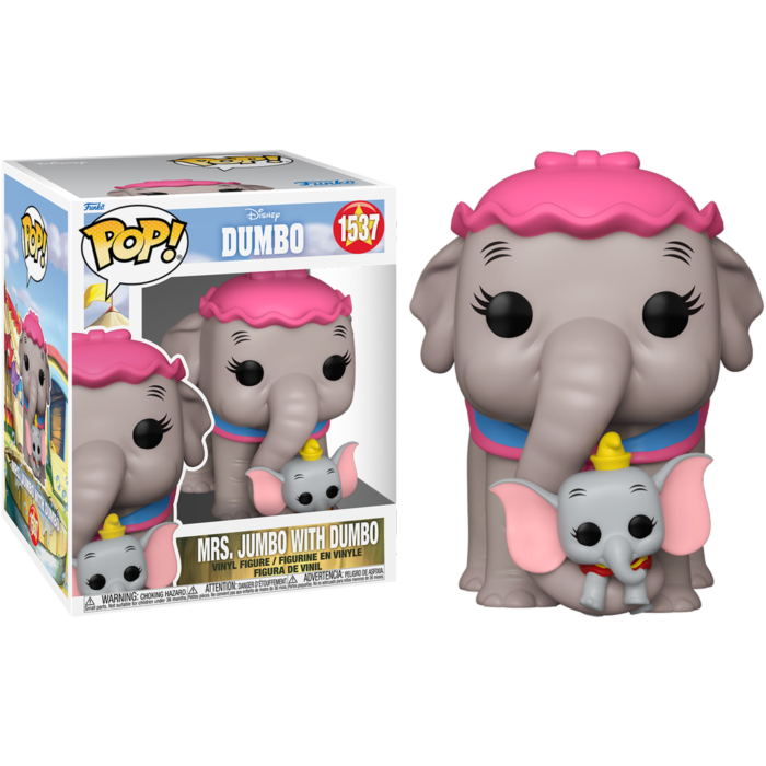 Funko Pop! Dumbo (1941) - Mrs. Jumbo with Dumbo Super Sized 6" #1537