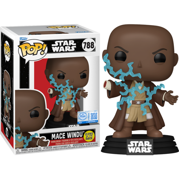 Funko Pop! Star Wars - Mace Windu Glow in the Dark #788