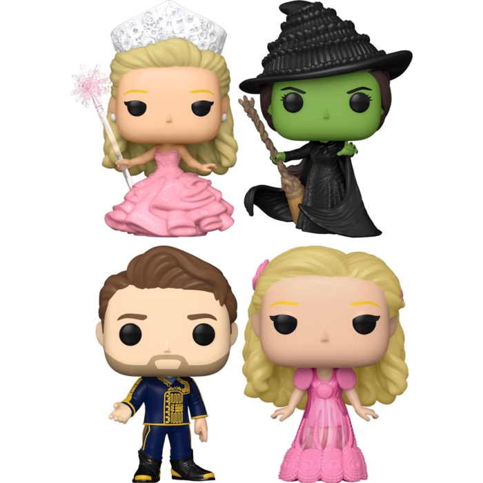 Funko Pop! Wicked (2024) - Emerald City - Bundle (Set of 4)