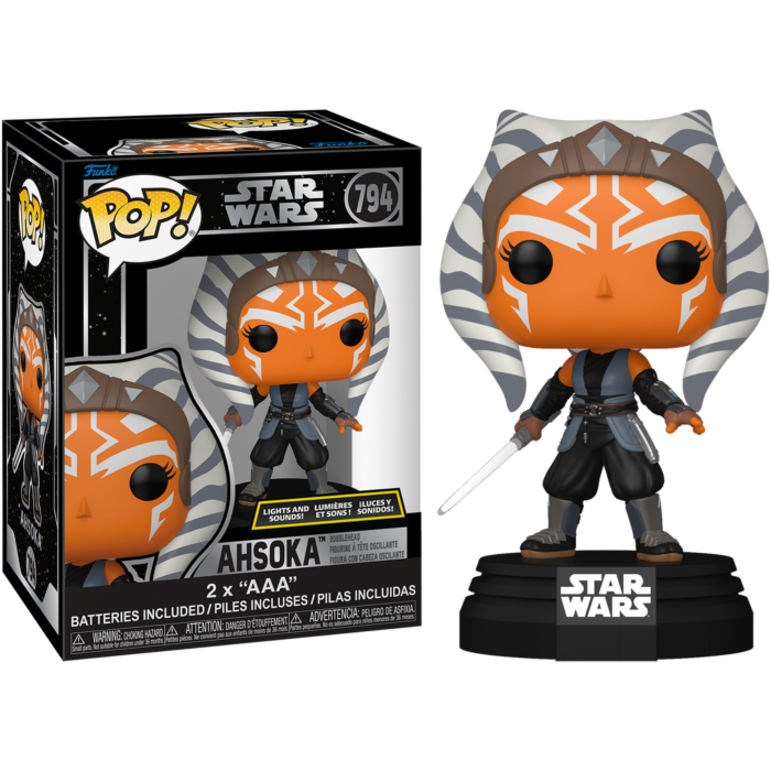 Funko Pop! Star Wars - Ahsoka with Sound & Lights #794