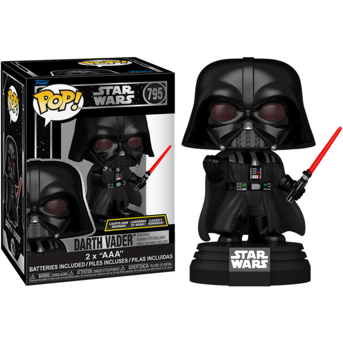 Funko Pop! Star Wars - Darth Vader with Sound & Lights #795