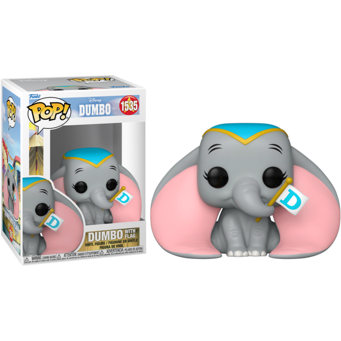 Funko Pop! Dumbo (1941) - Dumbo with Flag #1535