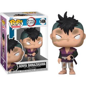  Funko Pop! Demon Slayer Set of 7 - Genya, Tamayo, Yahaba,  Sabito (No Mask), Makomo (Flower Headdress), Hotaru Haganezuka(No Hat) and  Susamaru : Toys & Games