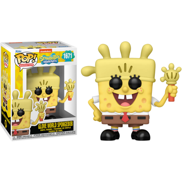 Funko Pop! SpongeBob SquarePants: 25th Anniversary - Glove World SpongeBob #1671