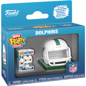 Funko Bitty Pop! NFL: Football - (Series 2) & Helmet (Display of 12)