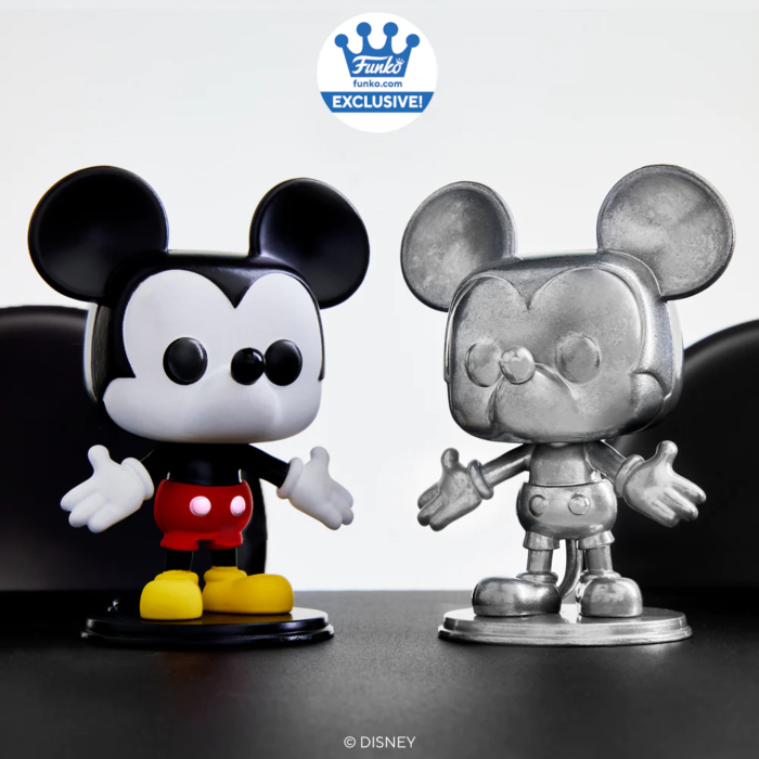 Funko Pop! Disney - Mickey Mouse Diecast Metal #07 - Chase