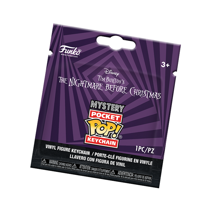 Funko Pocket Pop! Keychain - The Nightmare Before Christmas - Mystery (Single Unit)