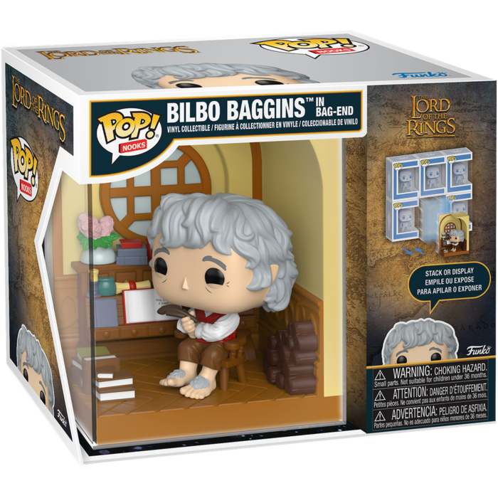 Funko Pop! Nook - Lord of the Rings - Bilbo Baggins in Bag-End
