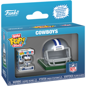 Funko Bitty Pop! NFL: Football - (Series 1) Bitty Pop! & Helmet (Display of 12)