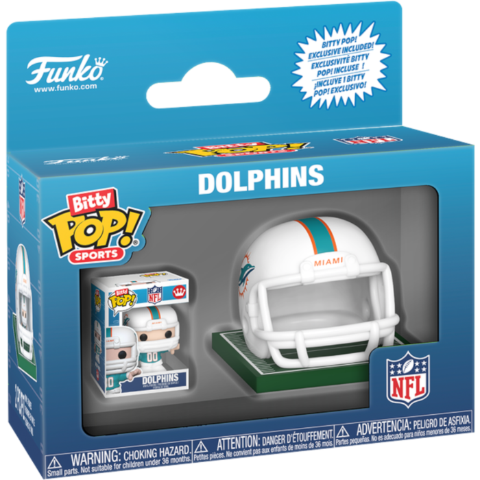 Funko Bitty Pop! NFL: Football - (Series 2) & Helmet (Lucky Dip Single Unit)