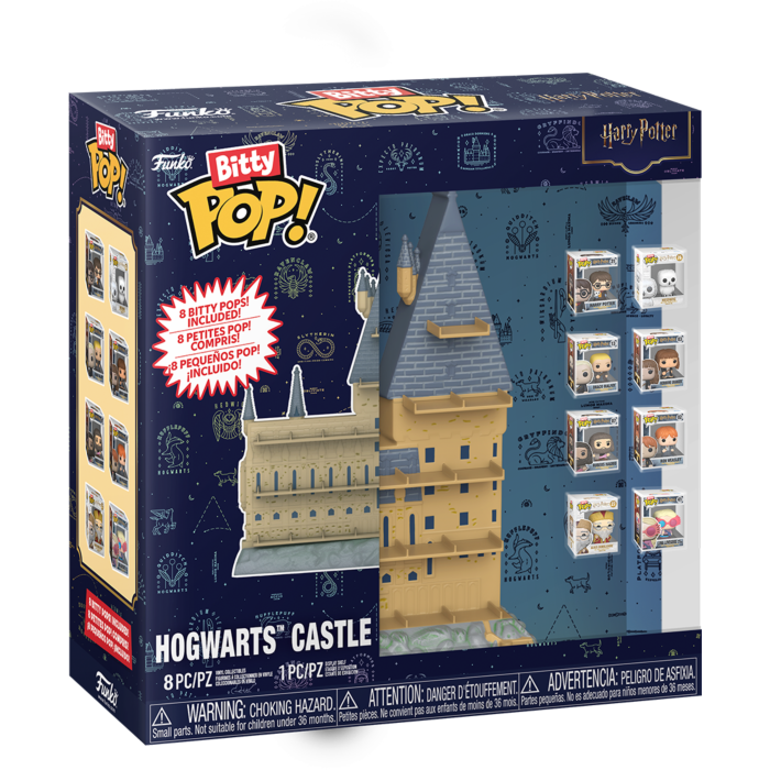 Funko Bitty Pop! Harry Potter - Hogwarts Castle - Display Shelf Bundle