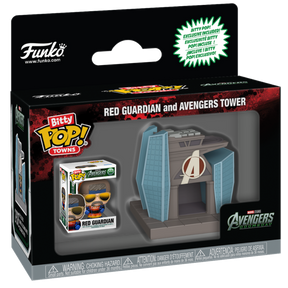 Funko Bitty Pop! Tower - Avengers: Doomsday - Red Guardian and Avengers