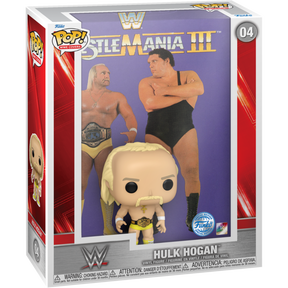 Funko Pop! Covers - WWE - Hulk Hogan WrestleMania III #04