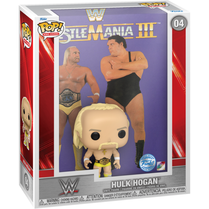 Funko Pop! Covers - WWE - Hulk Hogan WrestleMania III #04