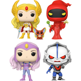 Funko Pop! She-Ra: Princess of Power - For the Honor of Grayskull 40th Anniversary - Bundle (Set of 4)