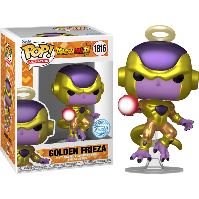 Funko Pop! Dragon Ball Super - Golden Frieza Metallic #1816