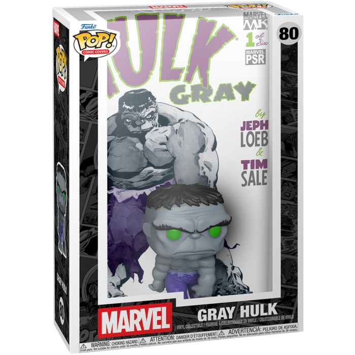 Funko Pop! Comic Covers - Marvel - Gray Hulk #80