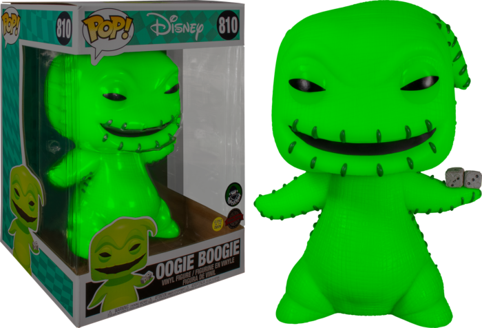 Funko Pop! The Nightmare Before Christmas - Oogie Boogie with Dice Glow in the Dark 10" #810