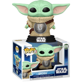 Funko Pop! Star Wars: The Mandalorian & Grogu (2026) - Mandalorian, Grogu, Mercenary Guard Droid, Zeb & Grogu in Pram - Bundle (Set of 5) - Real Pop Mania