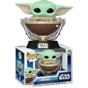 Funko Pop! Star Wars: The Mandalorian & Grogu (2026) - Mandalorian, Grogu, Mercenary Guard Droid, Zeb & Grogu in Pram - Bundle (Set of 5) - Real Pop Mania