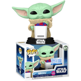 Funko Pop! Star Wars: The Mandalorian & Grogu (2026) - Grogu Flocked #825 - Real Pop Mania