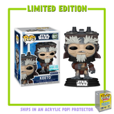 Funko Pop! Star Wars: The Mandalorian & Grogu (2026) - Keetoin Acrylic with Pop! Protector #827 (Supreme Limited Edition) - Real Pop Mania