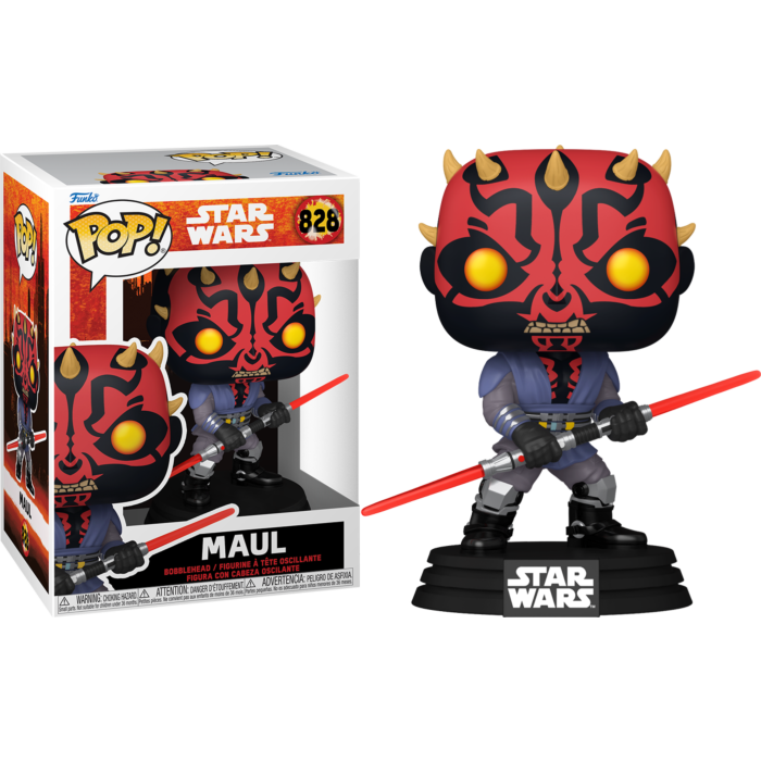 Funko Pop! Star Wars: Maul Shadow Lord - Maul, Rook Kast & Icarus - Bundle (Set of 3) - Real Pop Mania