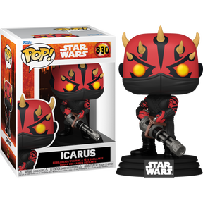 Funko Pop! Star Wars: Maul Shadow Lord - Maul, Rook Kast & Icarus - Bundle (Set of 3) - Real Pop Mania