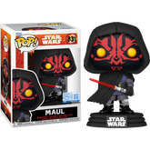 Funko Pop! Star Wars: Maul Shadow Lord - Maul with Robe #831 (+ Box of 3 Mystery Exclusive) - Real Pop Mania
