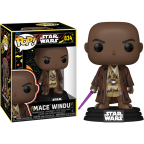 Funko Pop! Star Wars - Count Dooku, Mace Windu & Jango Fett (Retro) - Bundle (Set of 3) - Real Pop Mania