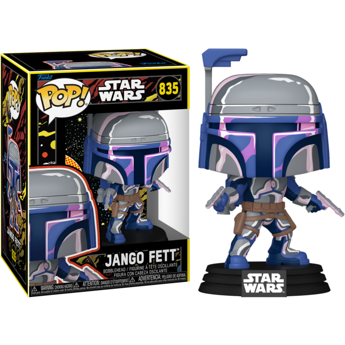 Funko Pop! Star Wars - Jango Fett (Retro) #835 - Real Pop Mania