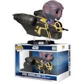 Funko Pop! Rides - Star Wars: The Mandalorian & Grogu (2026) - Zeb Orrelios in the Razor Crest Deluxe#838 - Real Pop Mania