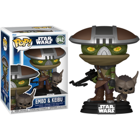 Funko Pop! Star Wars: The Mandalorian & Grogu (2026) - Grogu, Embo, Mando, Rotta, Amani & Clang - Bundle (Set of 6) - Real Pop Mania
