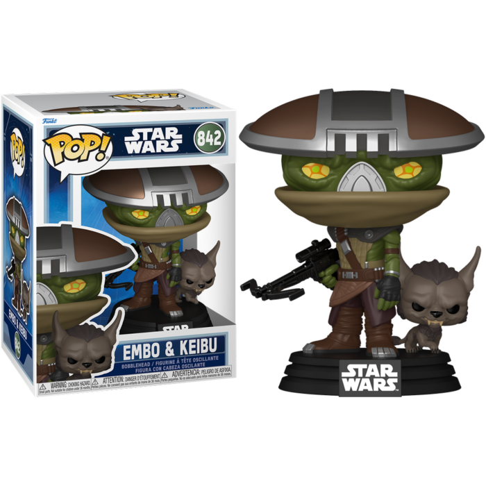Funko Pop! Star Wars: The Mandalorian & Grogu (2026) - Embo & Keibu #842