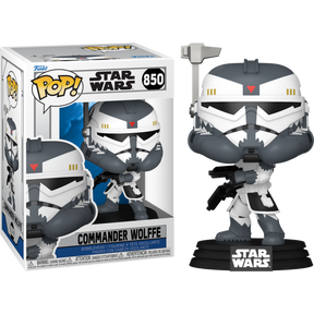 Funko Pop! Star Wars - Wolffe, Fives, Plo Koon & Shaak Ti - Bundle (Set of 4) - Real Pop Mania